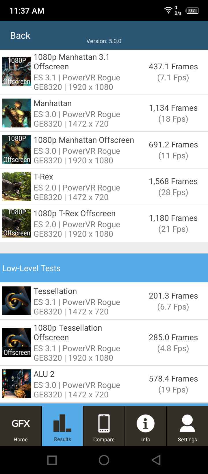 Graphics Benchmark