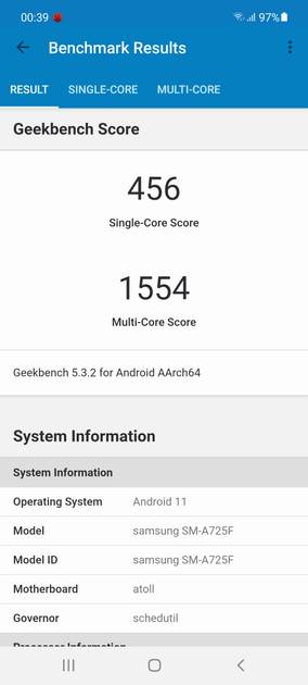 Geekbench5 Benchmark