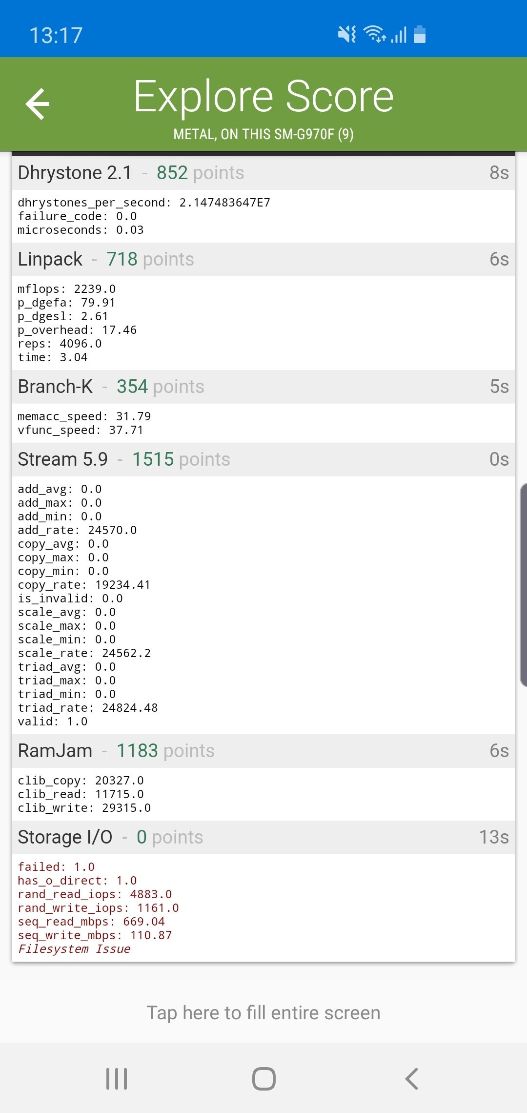Benchmarks