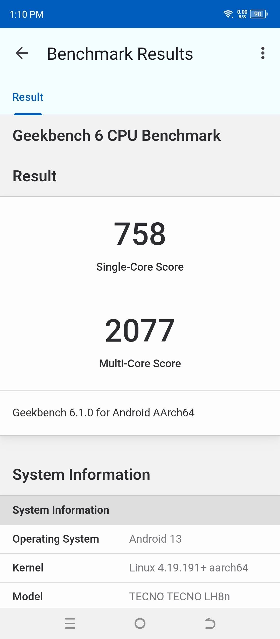 Benchmarks