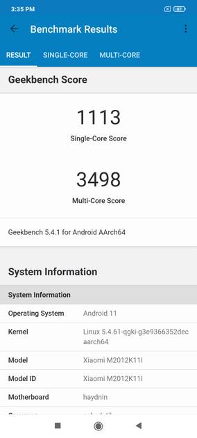Benchmarks