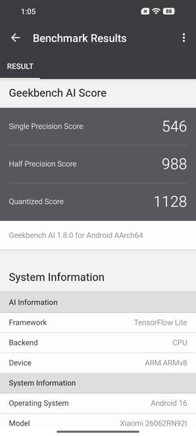 GeekBench AI