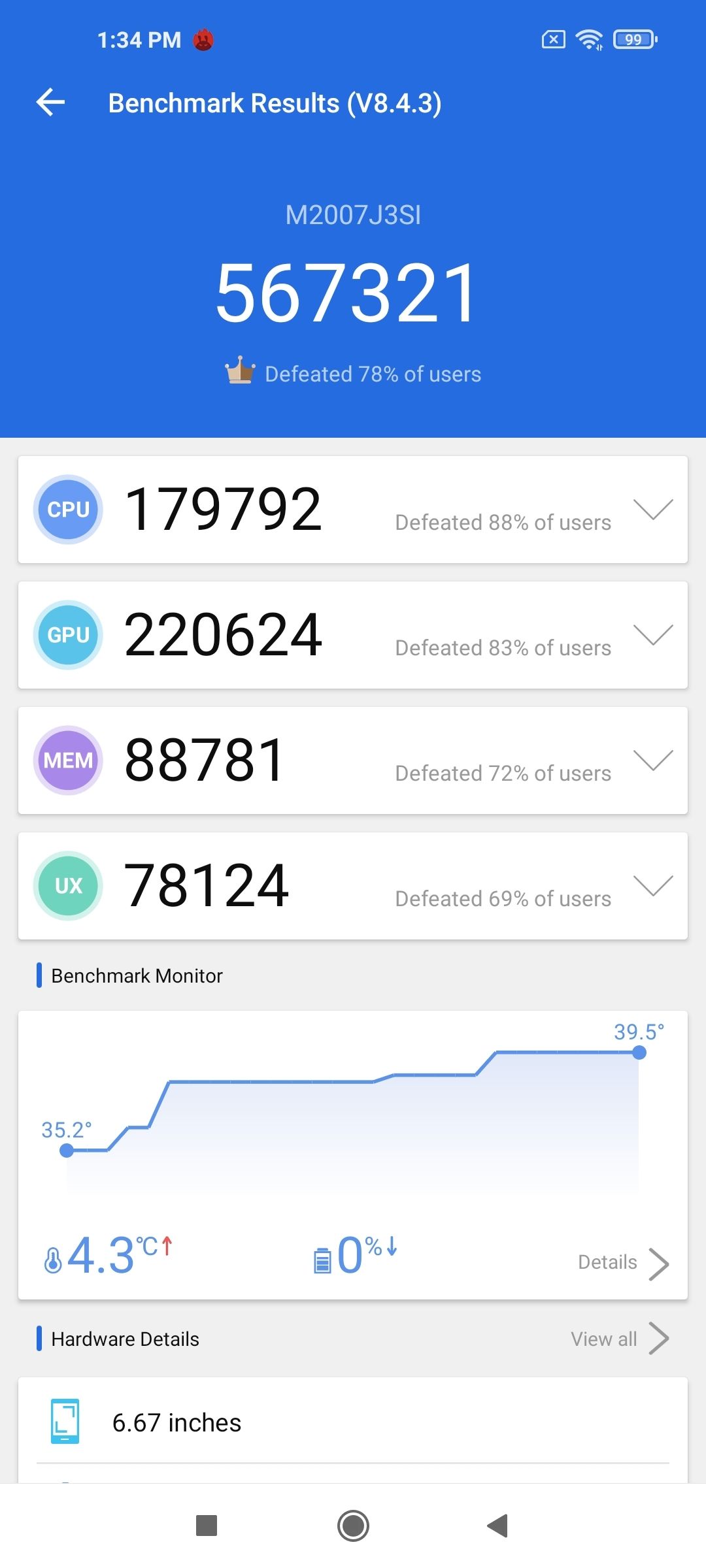 Xiaomi Mi 11 vs Xiaomi Mi 10T Pro Antutu Benchmark Comparison