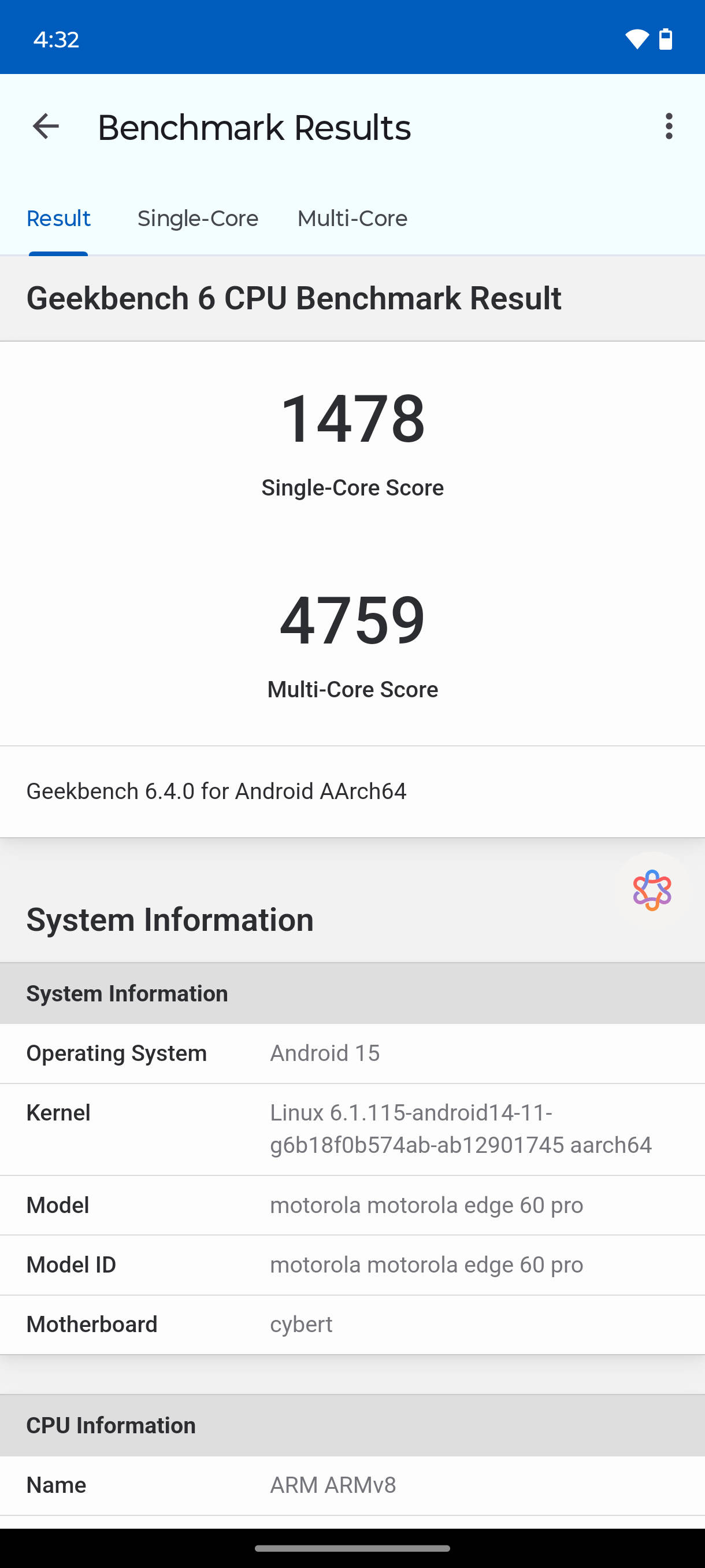 Benchmarks