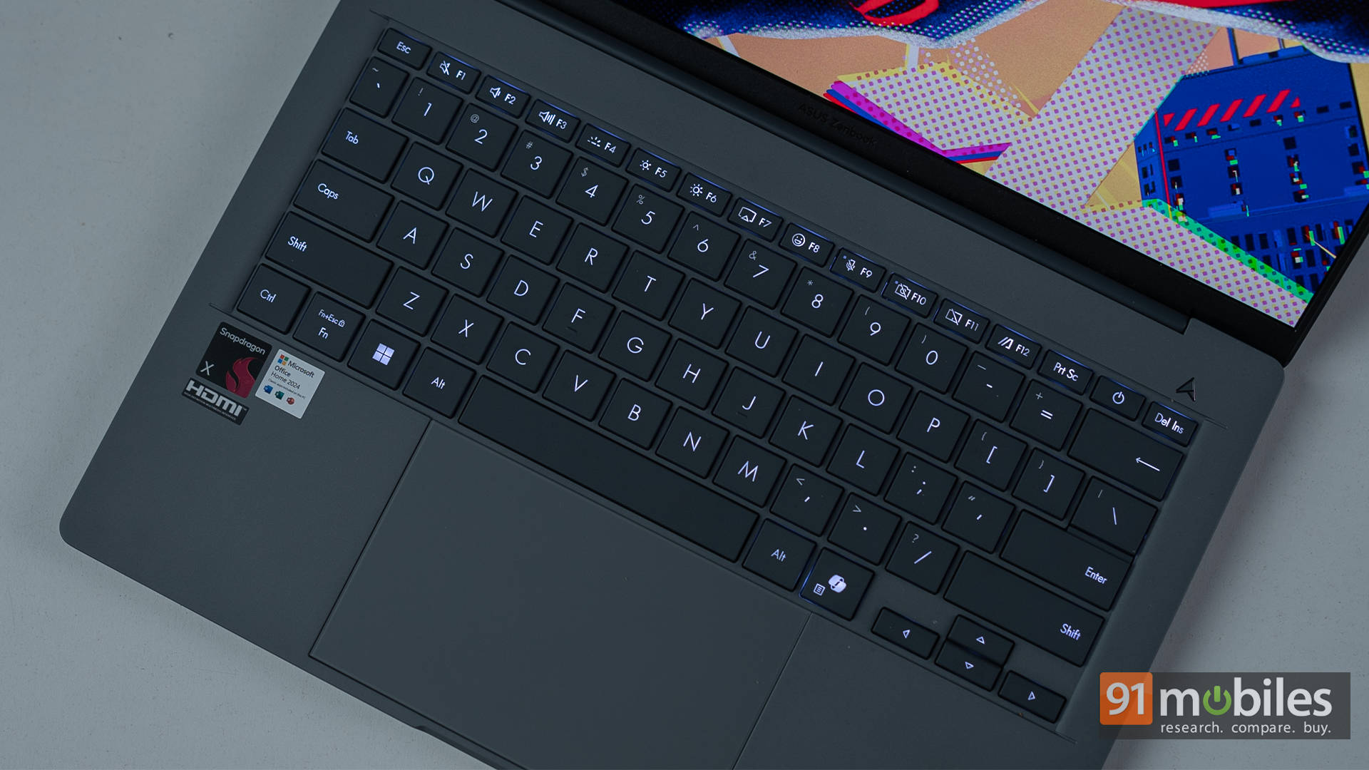 Asus Zenbook A14 OLED UX3407QA-QD259WS Laptop (Qualcomm Snapdragon Octa Core/16 GB/512 GB SSD/Windows 11)