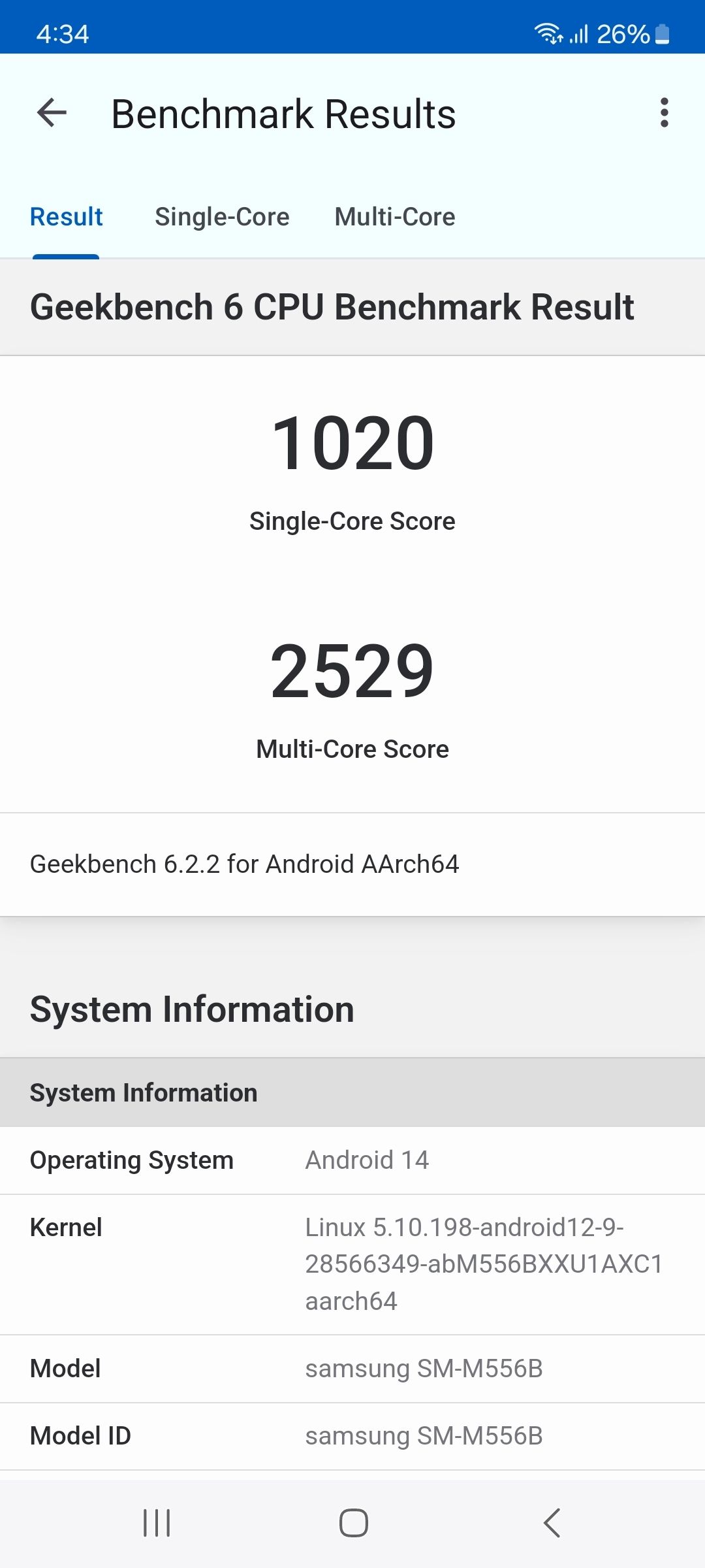 Benchmarks