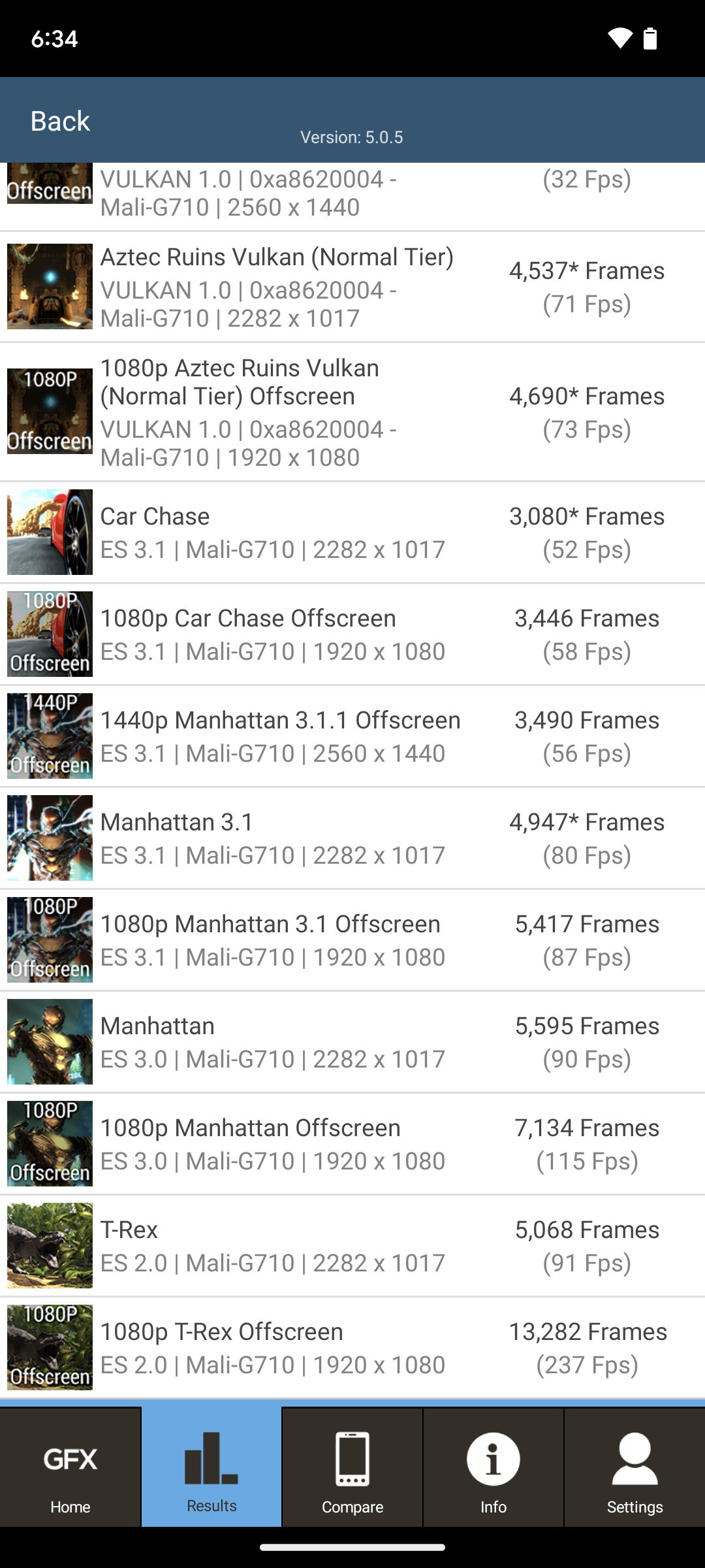 Graphics Benchmark