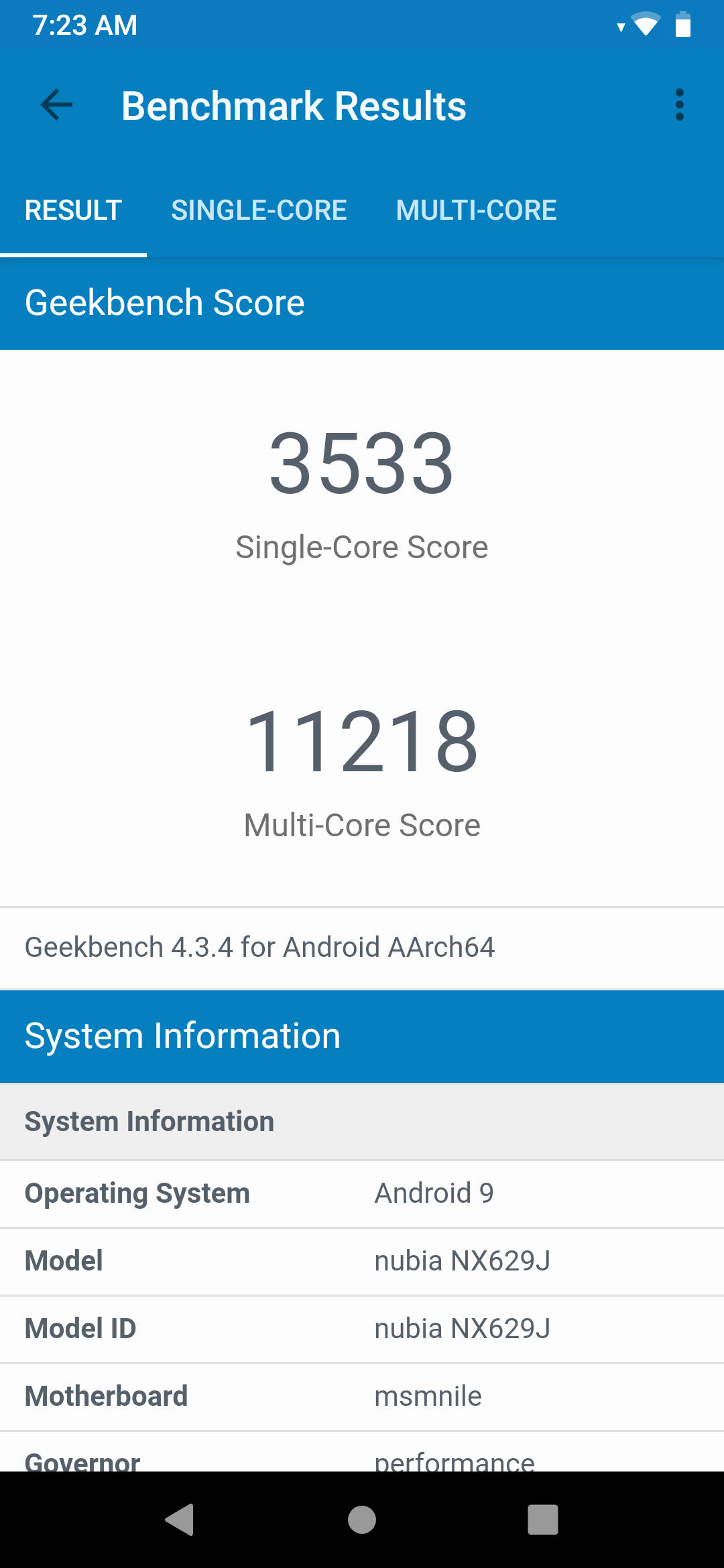 Benchmarks