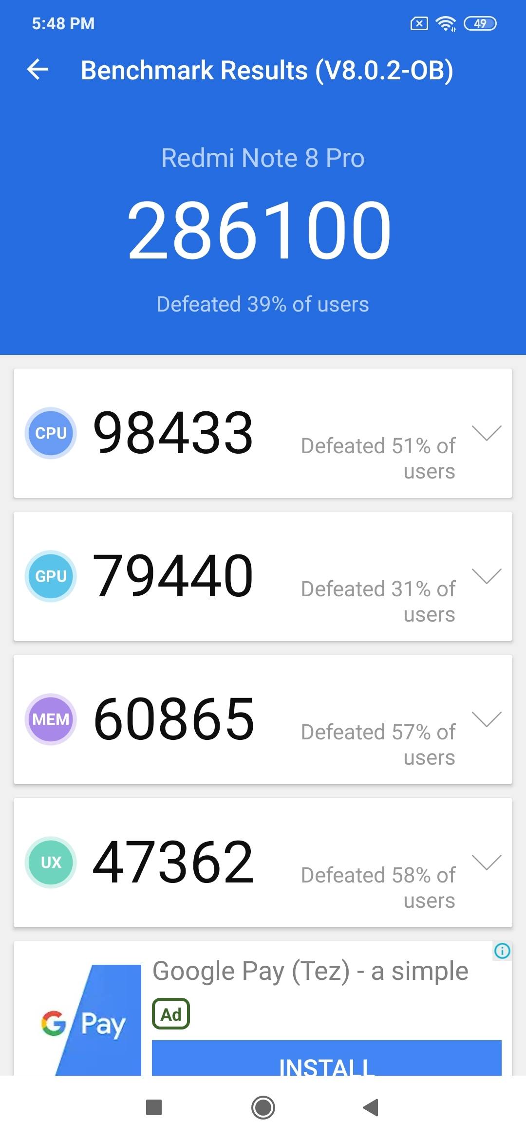Benchmarks