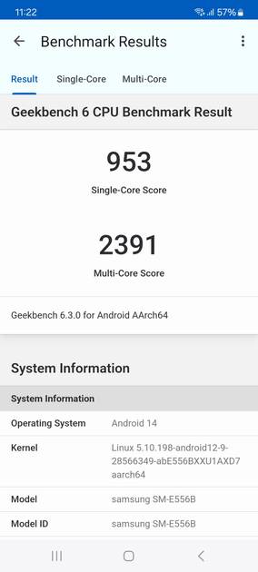 Geekbench6 Benchmark