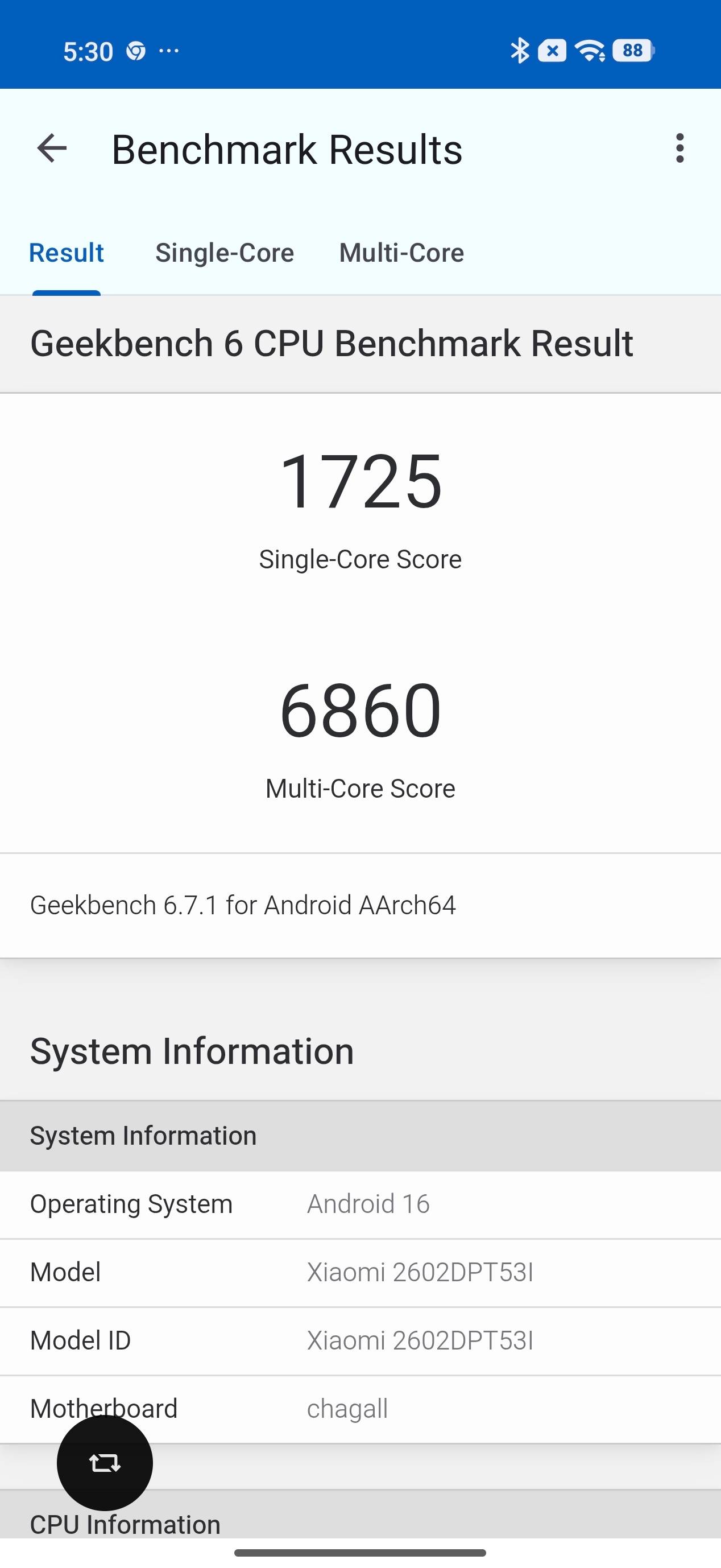 Benchmarks