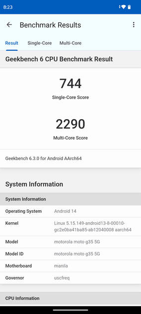 Benchmarks