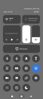 Quick Settings Panel