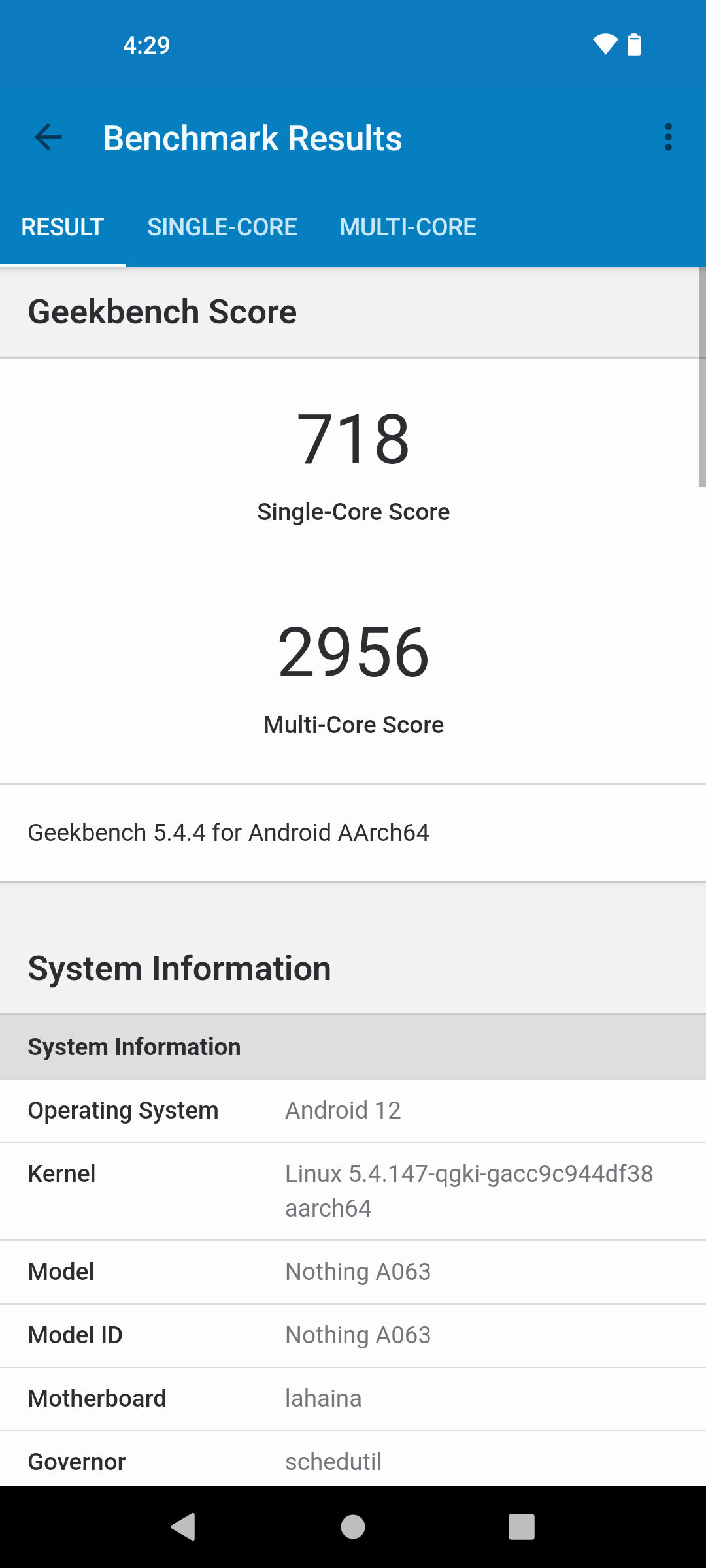 Benchmarks