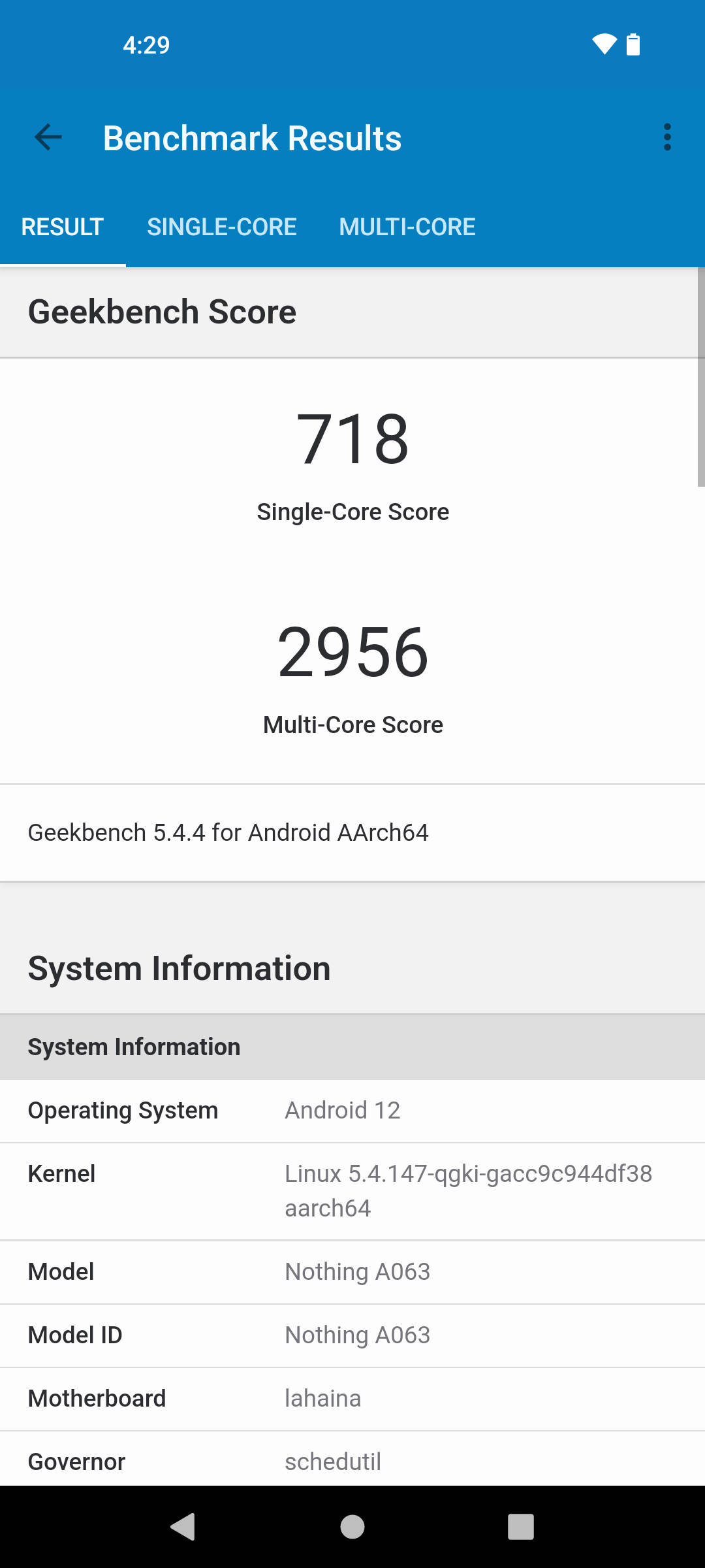 Benchmarks