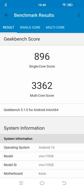 Geekbench5 Benchmark
