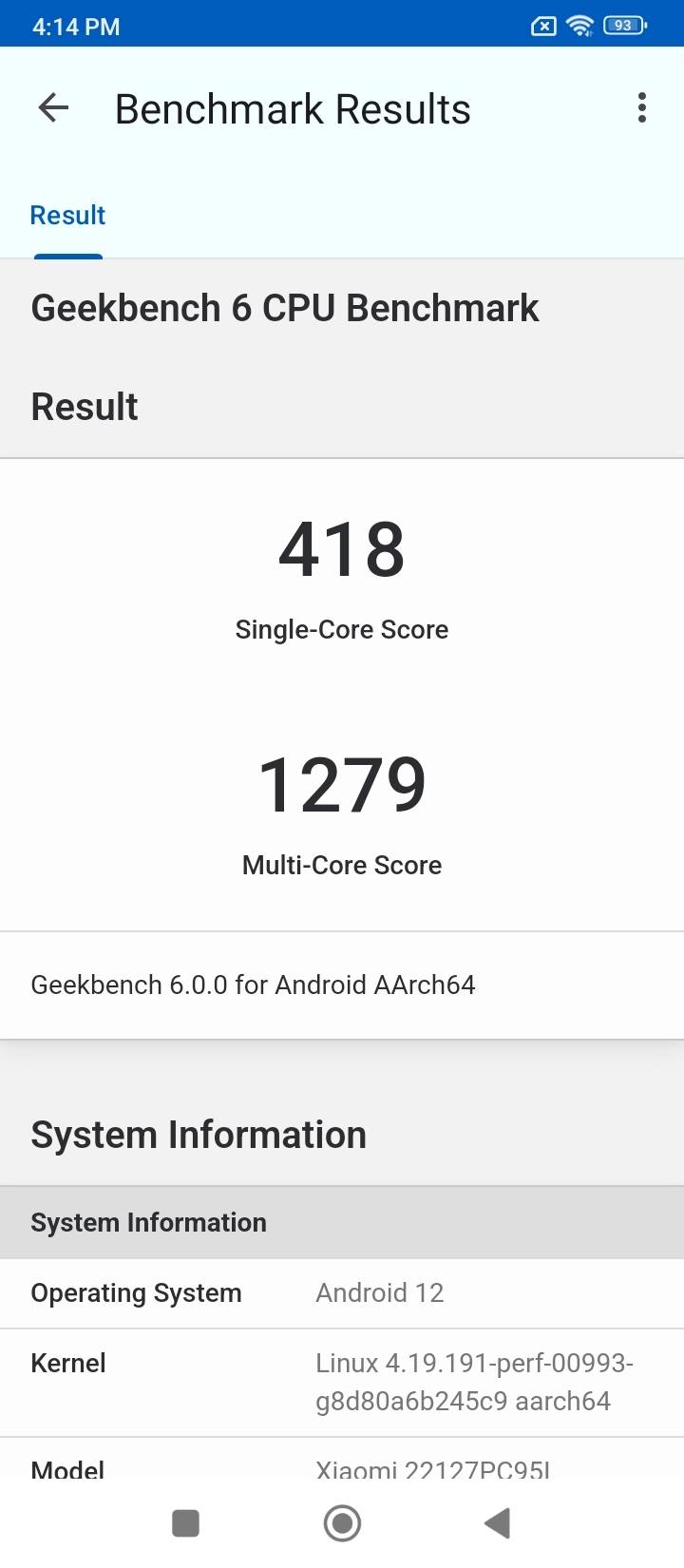 Benchmarks