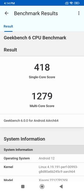 Benchmarks