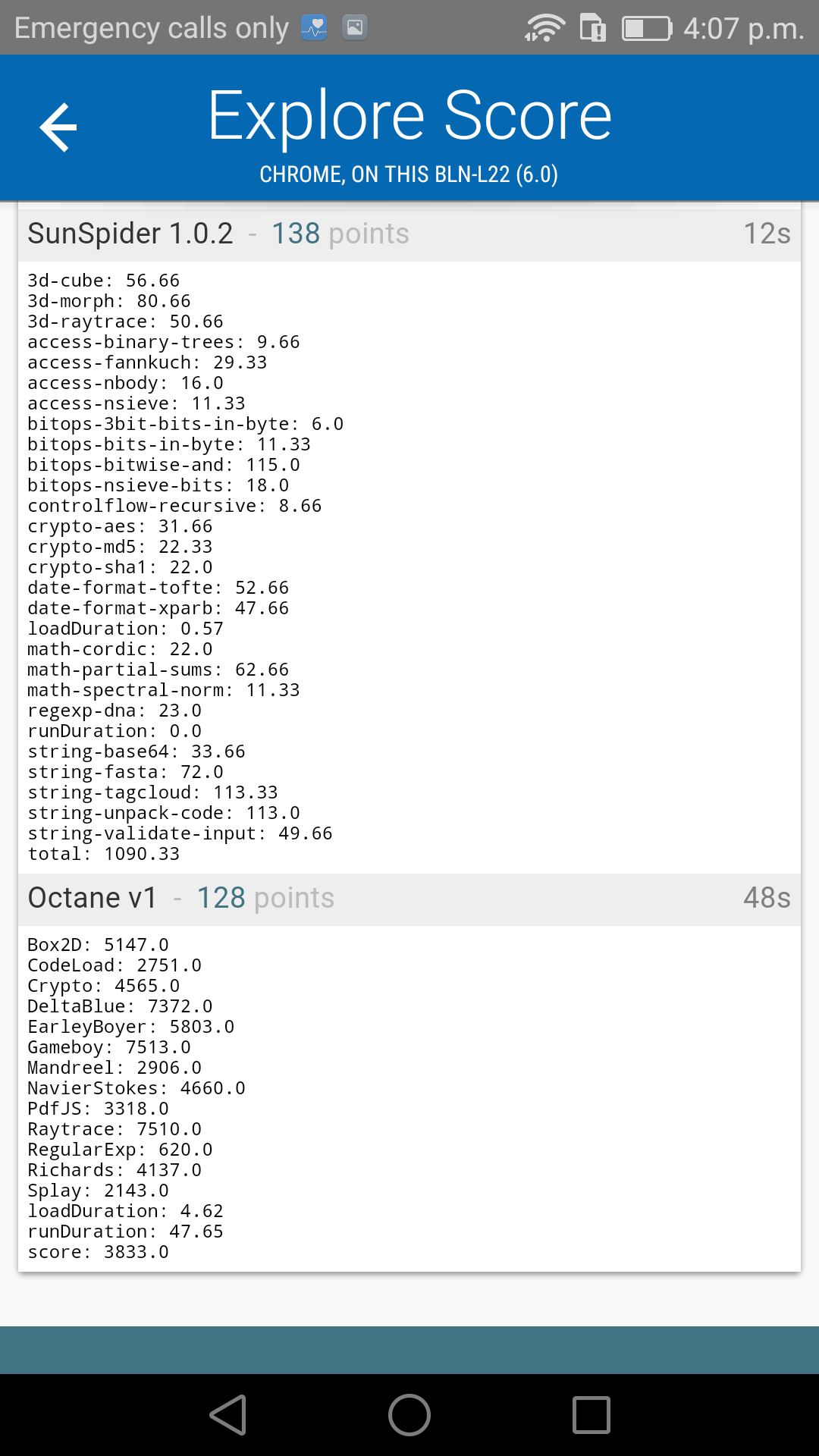 Benchmarks