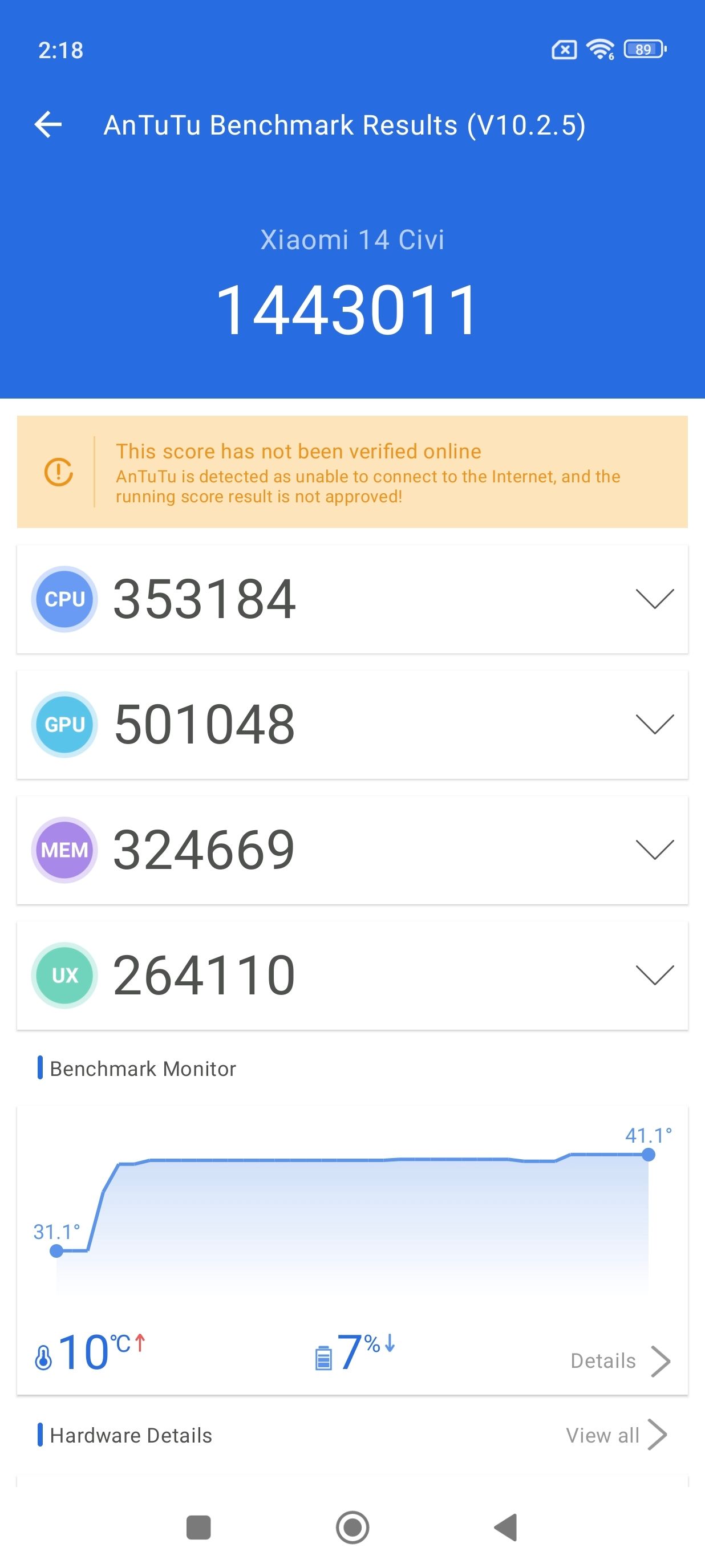 Benchmarks