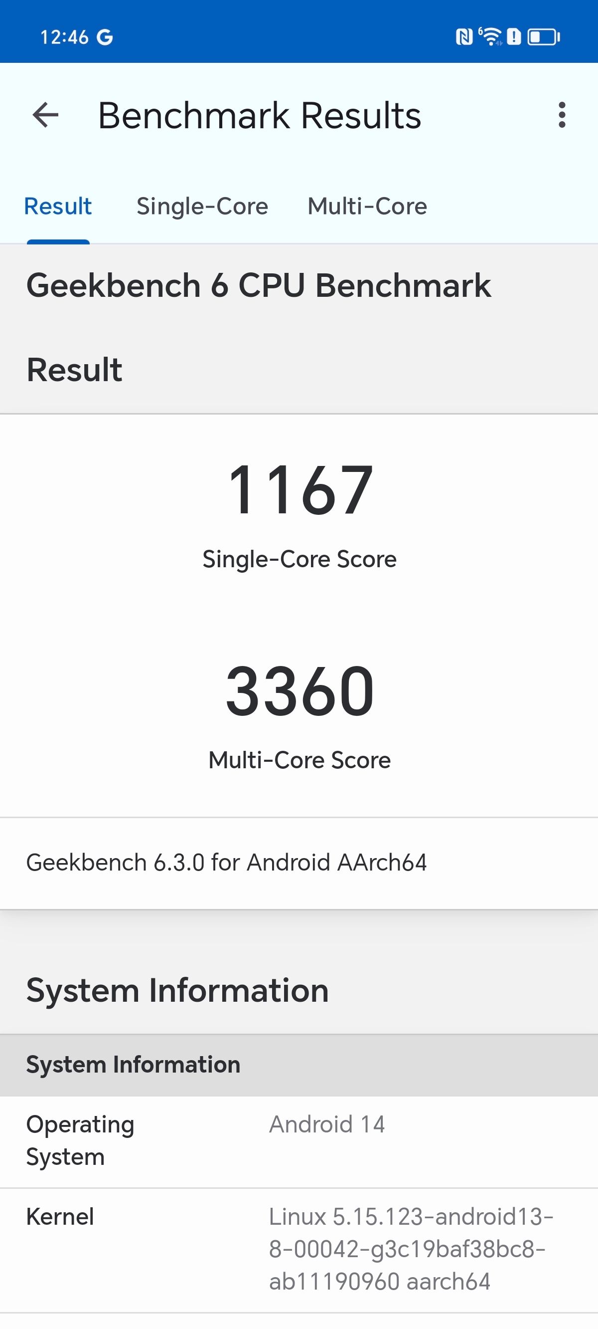Benchmarks