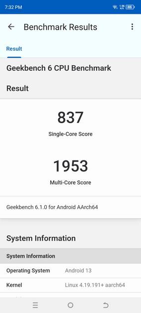 Geekbench6 Benchmark