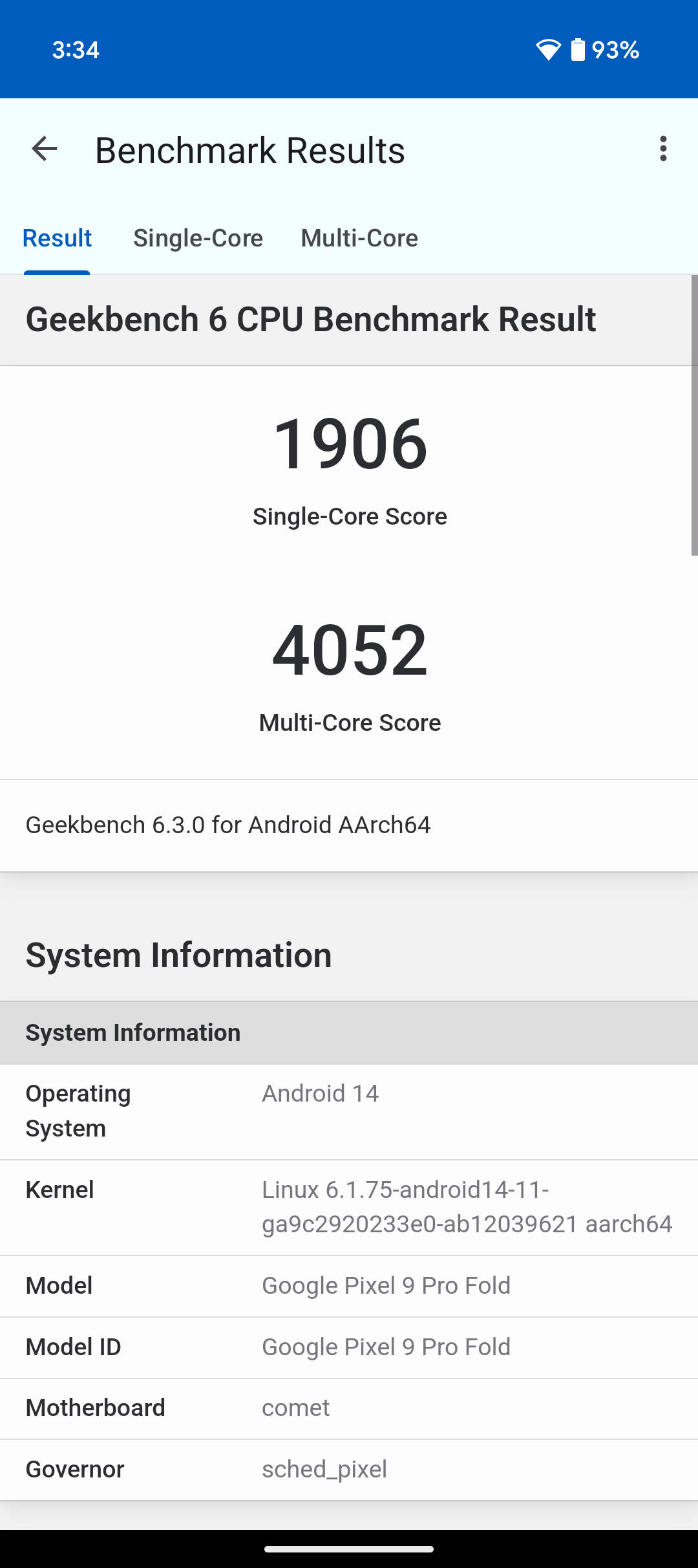 Benchmarks