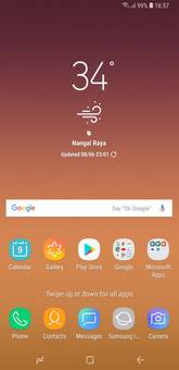 screenshot samsung galaxy a6 plus