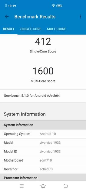 Geekbench5 Benchmark