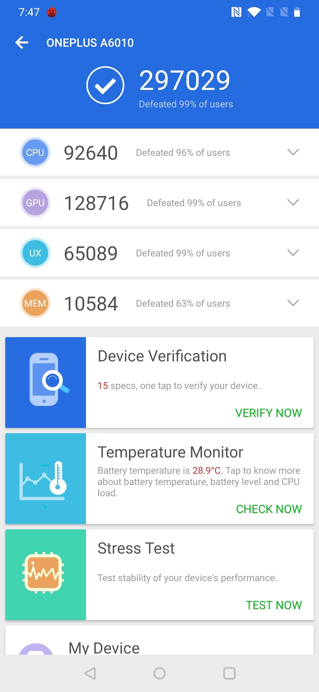 Benchmarks