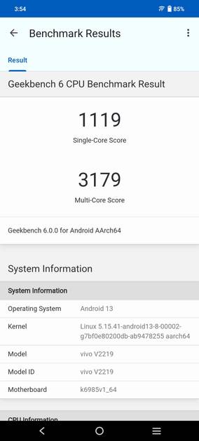 Geekbench6 Benchmark