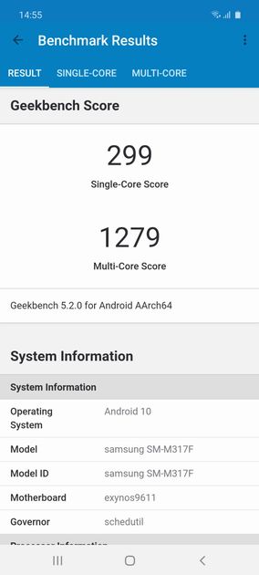 Geekbench5 Benchmark