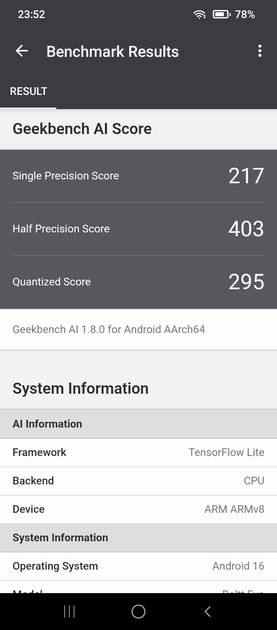 GeekBench AI