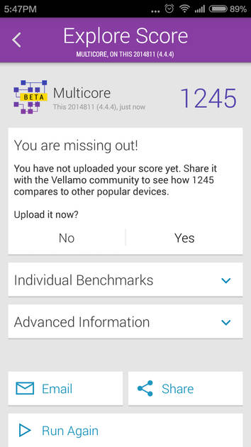 Benchmarks