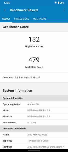 Geekbench5 Benchmark