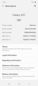 a51 features and specifications