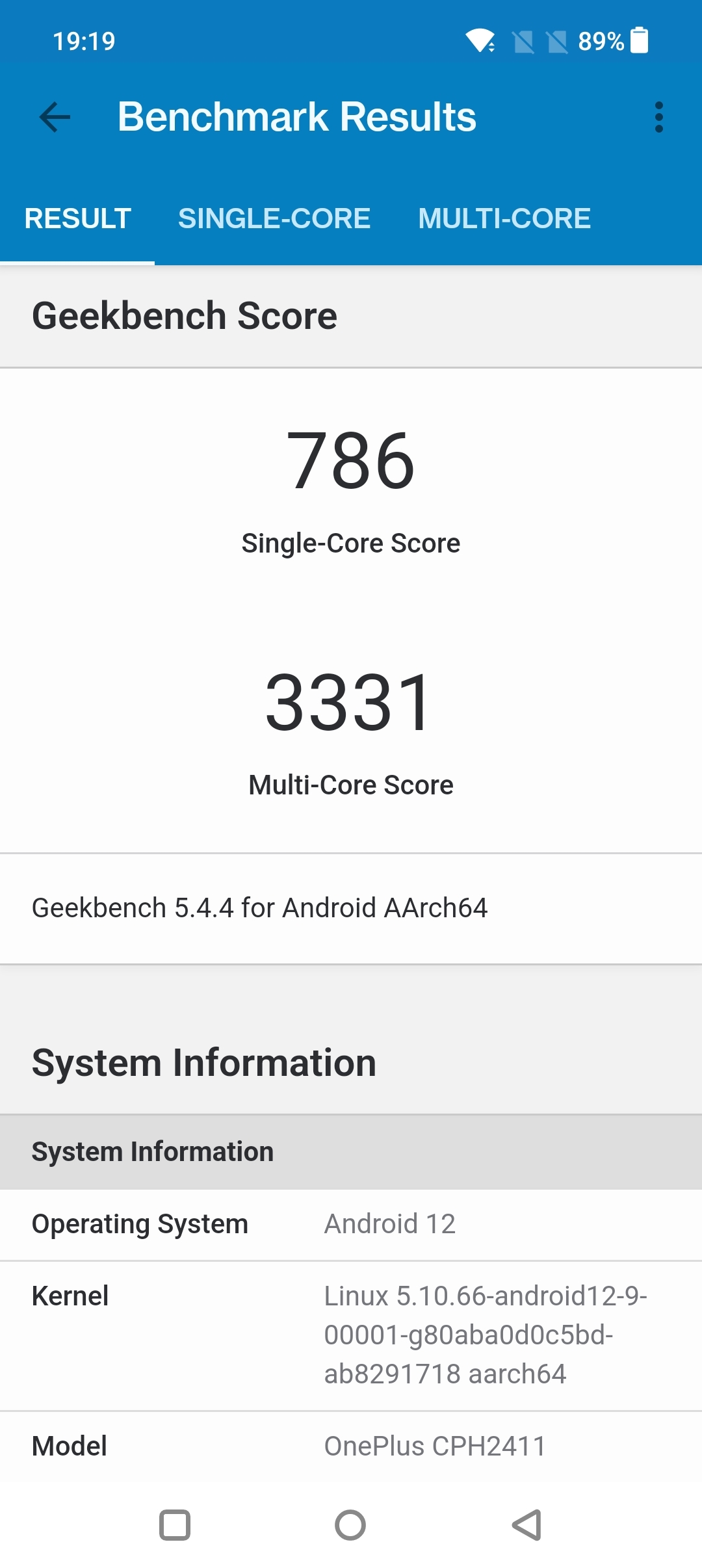 Benchmarks