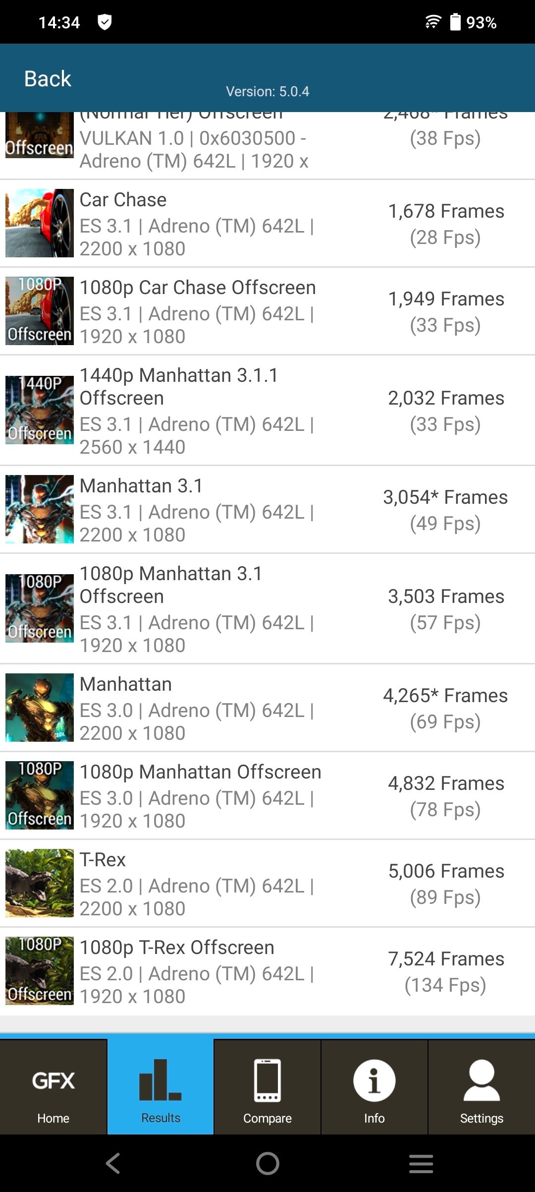 Graphics Benchmark