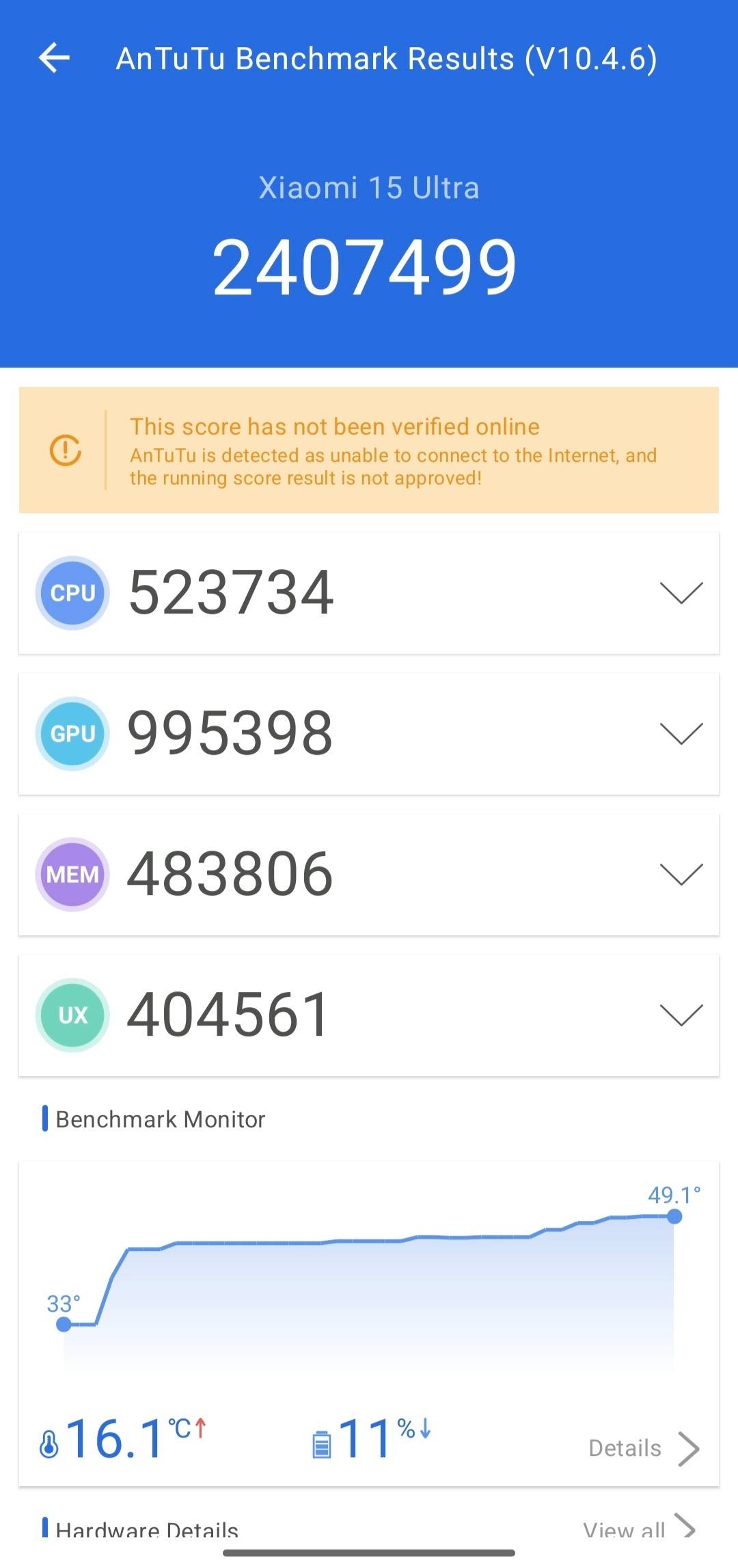Benchmarks