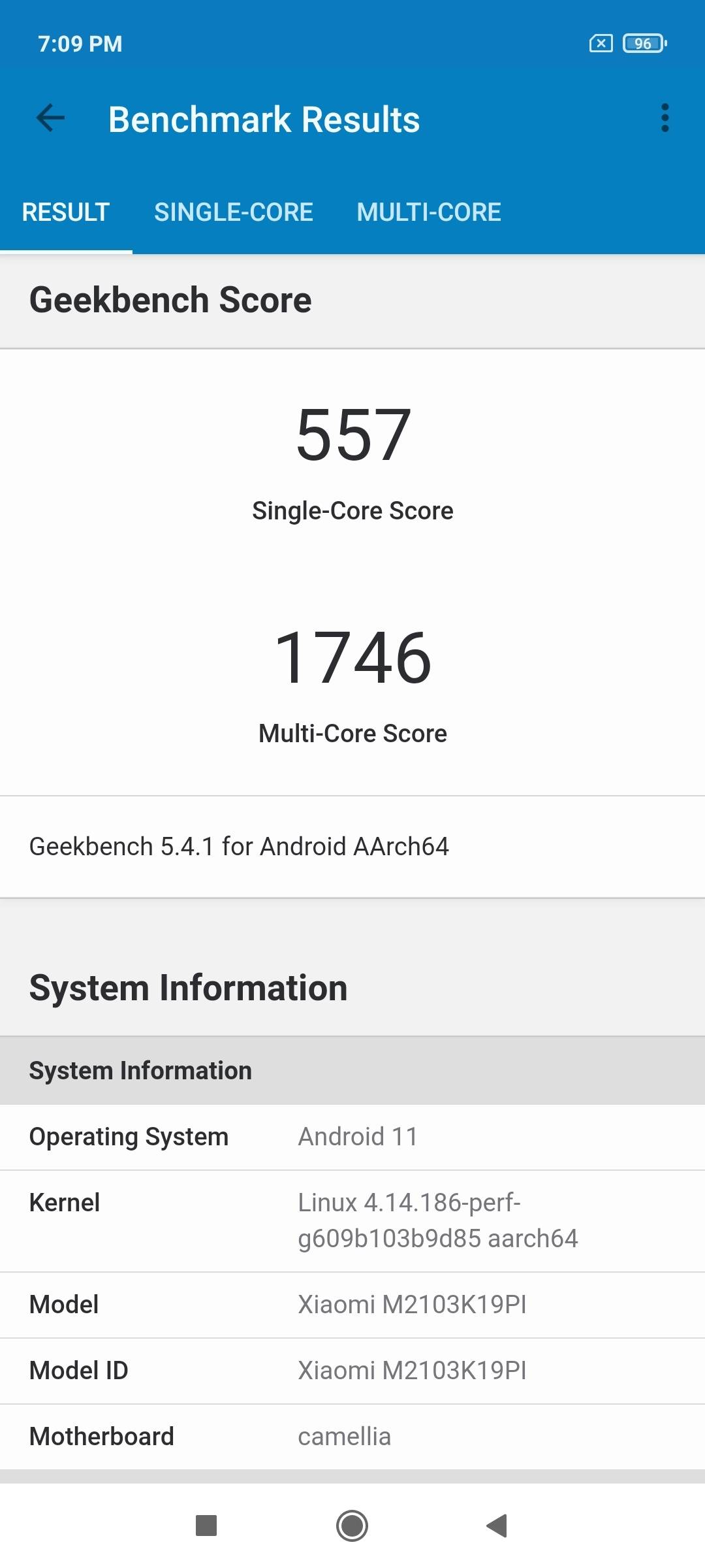 Benchmarks