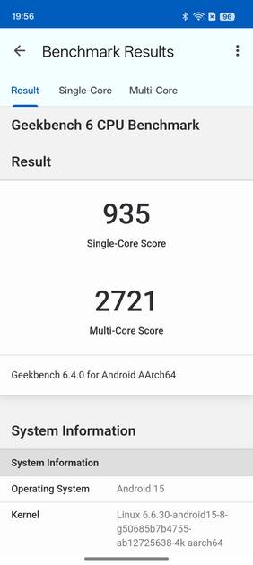 Geekbench6 Benchmark