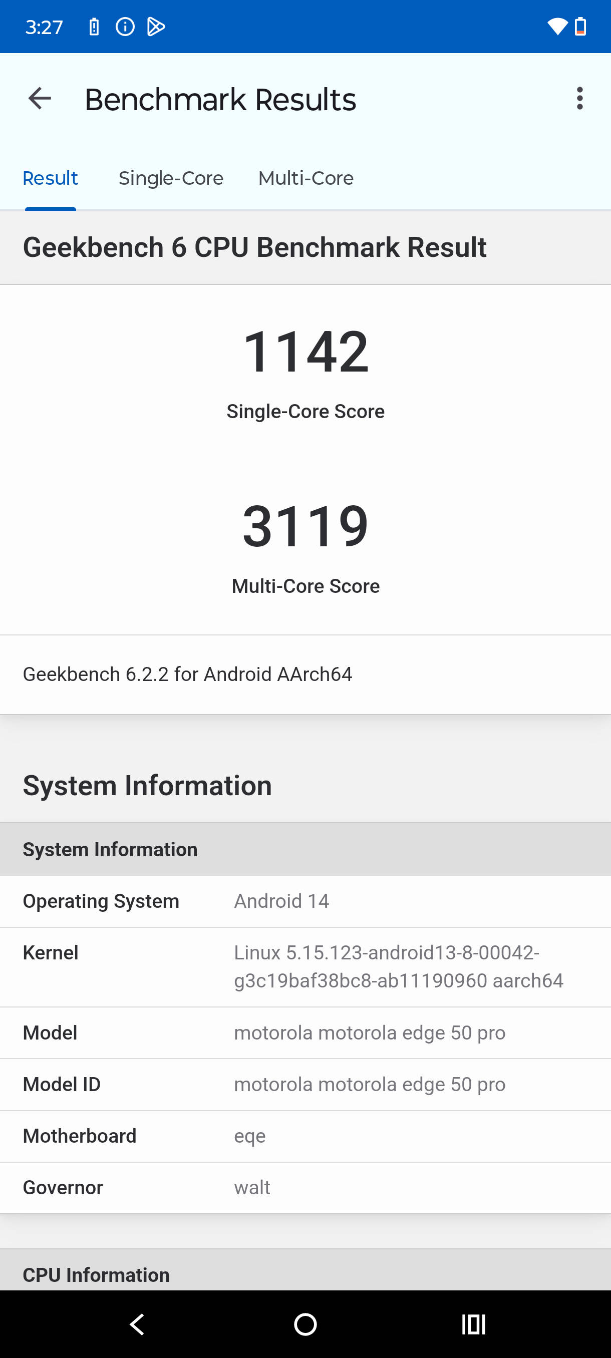 Benchmarks