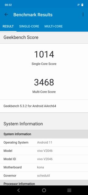 Geekbench5 Benchmark