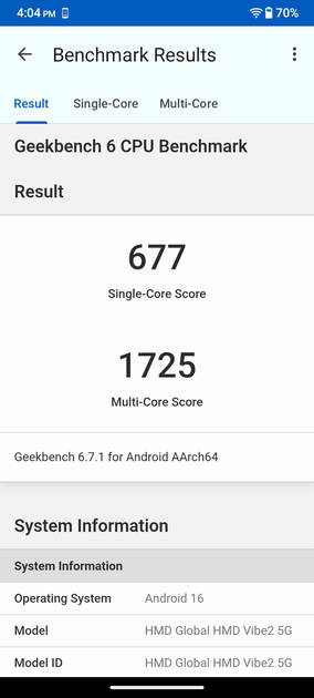 Benchmarks