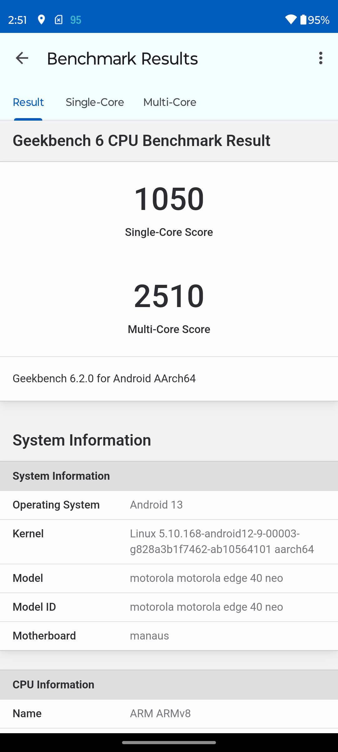 Benchmarks