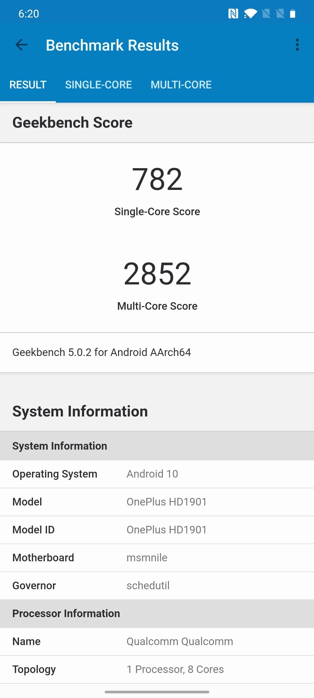 Benchmarks