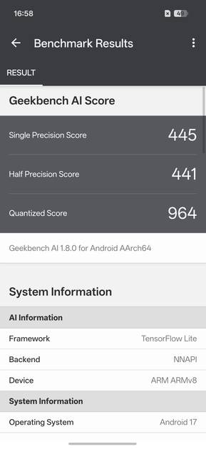 GeekBench AI