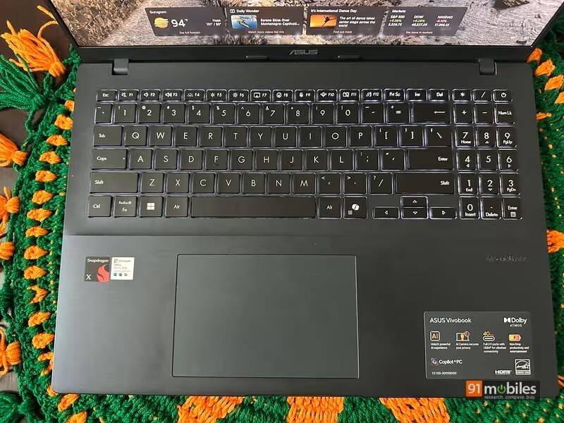 Asus VivoBook 16 X1607QA-MB049WS Laptop (Qualcomm Snapdragon Octa Core/16 GB/512 GB SSD/Windows 11)