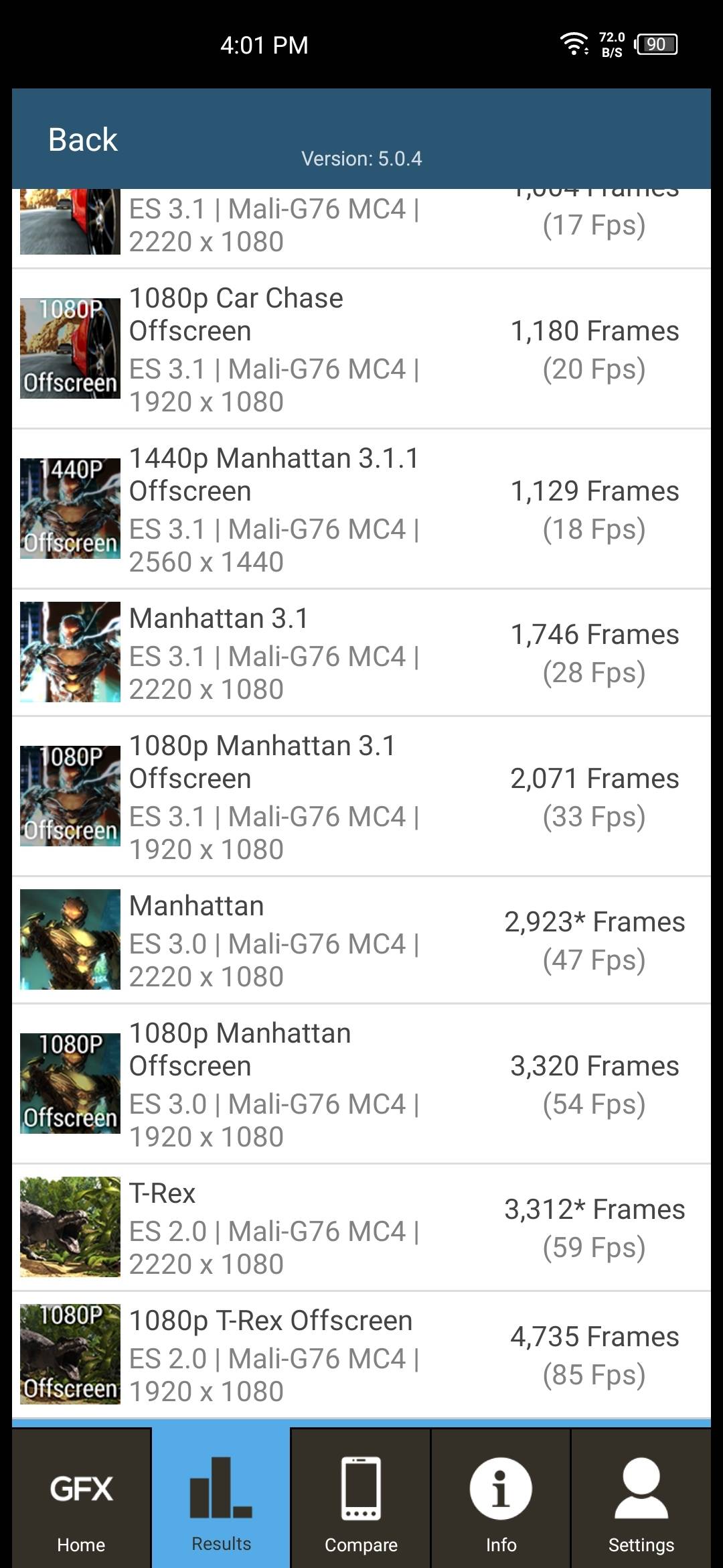 Benchmarks