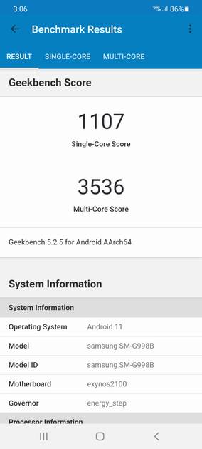 Benchmarks